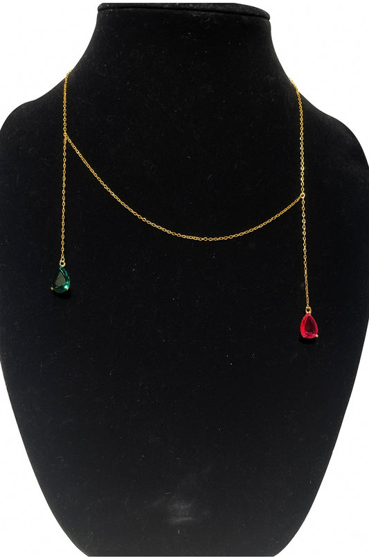 Gem Drop Necklace